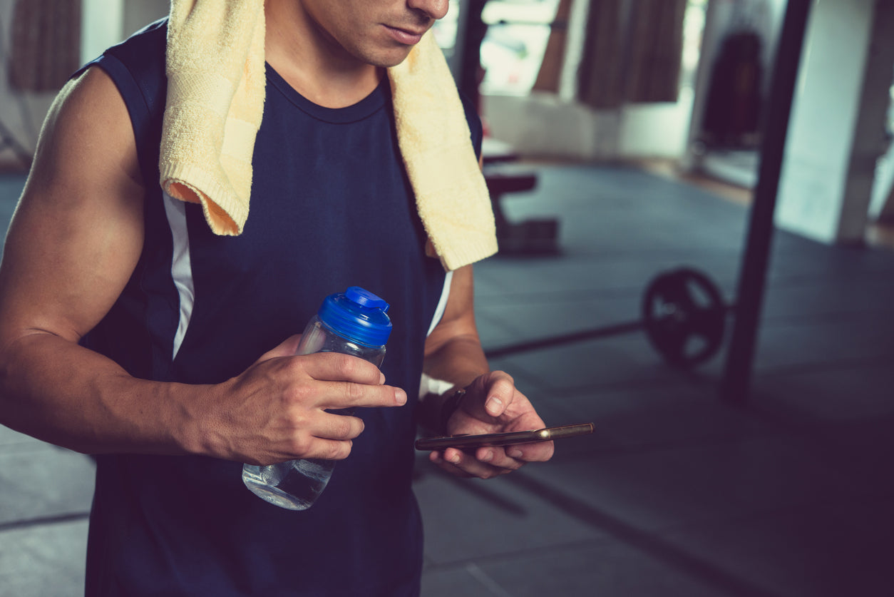 Smartphones in the gym